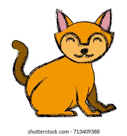 Cat animal cartoon