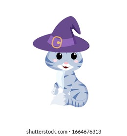 Cat Animal Cartoon Vector Illustration 