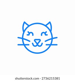 cat animal icon sign vector