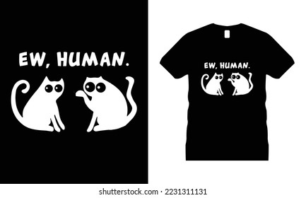 Cat Animal Pets Motivational T-shirt Design vector. Use for T-Shirt, mugs, stickers, etc.