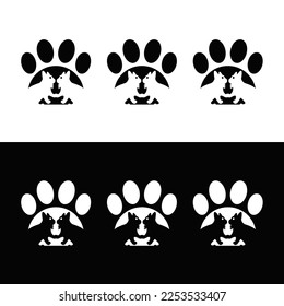 Cat animal vector logo design . Cat icon