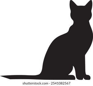 CAT ANIMEL VECTOR SILHEUTTE EPS FILES