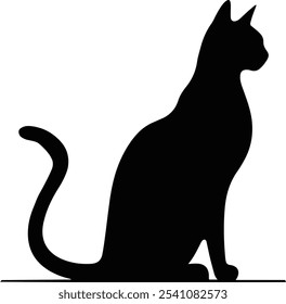 CAT ANIMEL VECTOR SILHEUTTE EPS FILES