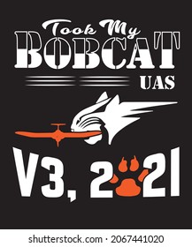 Diseño de camisetas para tipografía del ejército del gato