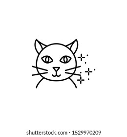 Cat avatar icon. Element of cats icon
