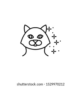 Cat avatar icon. Element of cats icon