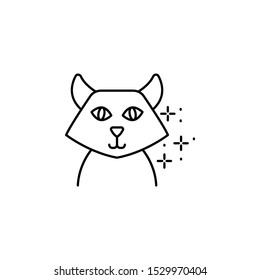 Cat avatar icon. Element of cats icon