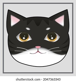 Cat Avatar with star in eyes