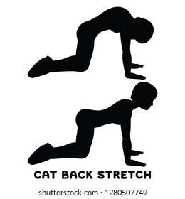 5 Sitting Cat And Camel Exercise Images, Stock Photos & Vectors 