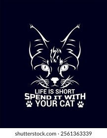 cat bast t shirt design victor 