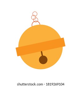 Cat Bell Neck cartoon Vector