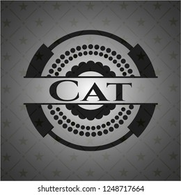 Cat  black badge
