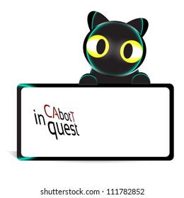 cat bot in quest Banner