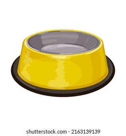 cat bowl pet color icon vector. cat bowl pet sign. isolated symbol illustration