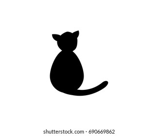 Cat breeds cute pet animal set vector illustration