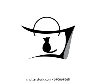 Cat breeds cute pet animal set vector illustration