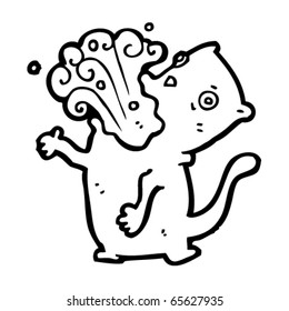 Katzenkartoon