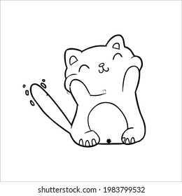 Cat Butt Coloring book for Cat Lovers 