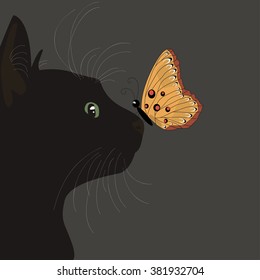 The Cat And The Butterfly