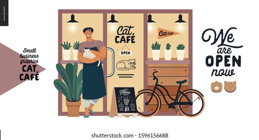 ネコ カフェ のイラスト素材 画像 ベクター画像 Shutterstock
