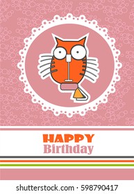 Cat card design