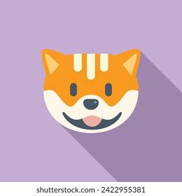 Cat care medical icon flat vector. Care examine female. Man equipment