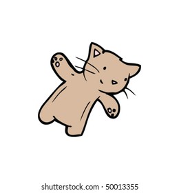 desenho animado de gato
