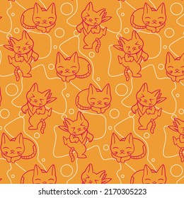Fondo del patrón de dibujos animados para empresas