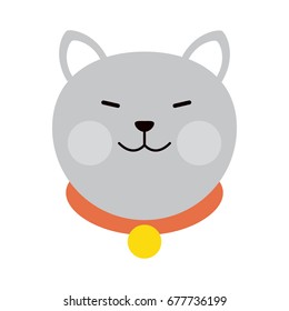 cat cartoon pet animal icon image 