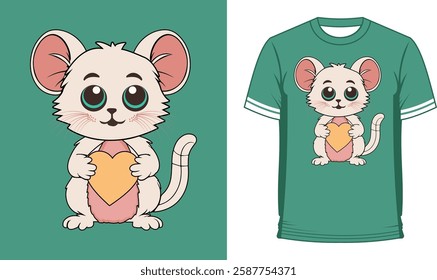 Cat Cartoon T shirt Design-Graphic T-Shirts Design
