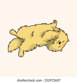 cat cartoon theme elements