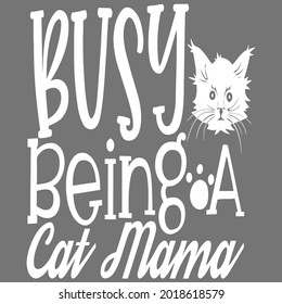 cat catlover pet kittens wo port art hirt 4 art design vector illustration for use in design and print poster canvas