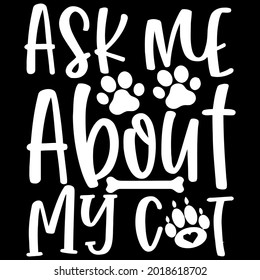cat catlover pet kittens wo design vector illustration for use in design and print poster canvas