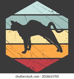 cat cats funny pet animal lover retro kitten wo design vector illustration for use in design and print poster canvas