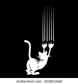 cat cats kittens cute cat main coon catlover mens pique vector design illustration print poster