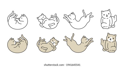 cat character cartoon illustration kitten