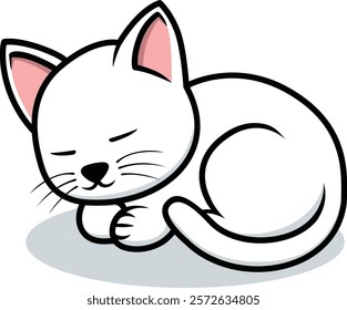 cat character icon animal design