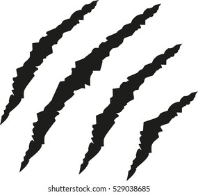 Cat Claws Scratches Stock Vector (Royalty Free) 529038685 | Shutterstock