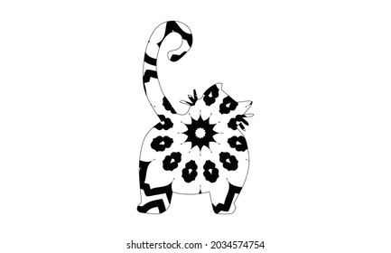 CAT COLORING BOOK FOR ADULT CAT LOVER