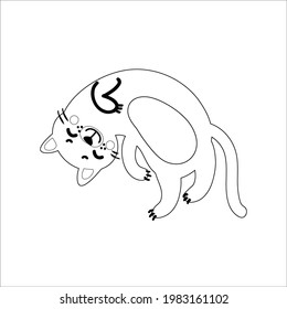 Página Gato pero Colorante para los amantes del gato