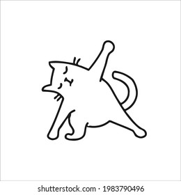 Cat Coloring page for cat lovers with lots of fun