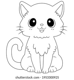 Cat Coloring Pages for Kids and Adults