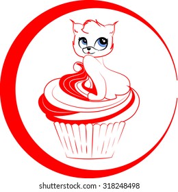 Cat with cream tail