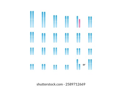 Cat Cry Syndrome Science Design. Vector Illustration.