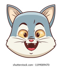 Cat cute cartoon