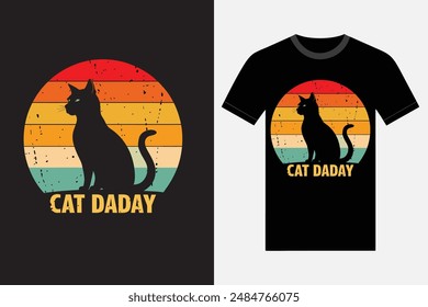 Cat Daddy Pride: Exclusive International Cat Day T-Shirt Design