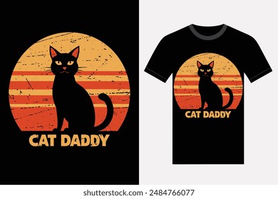 Cat Daddy Pride: Exclusive International Cat Day T-Shirt Design