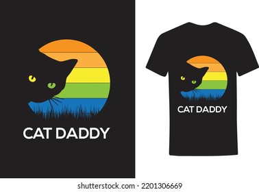 CAT DADDY T SHIRT DESIGN