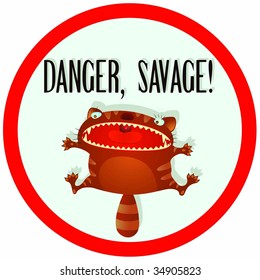 cat, danger, savage