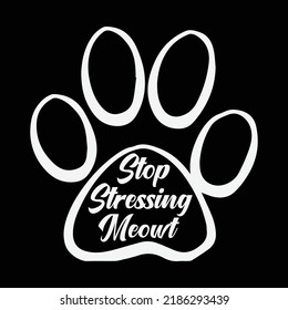 Cat design can use t shirt, hoodie, cap, mug etc. Ready to use file.